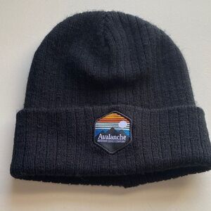 🏷️Avalanche Black Toddler Beanie